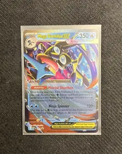 Pokemon Mega Greninja ex Promo #81 Black Star Promo Near Mint - Image 4