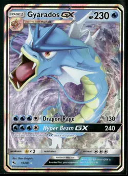 Gyarados GX 16/68 Holo GX Rare Hidden Fates Pokemon Near Mint - Image 1