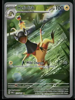 Heliolisk 177/167 Illustration Rare Twilight Masquerade Pokemon Holo Near Mint - Image 1