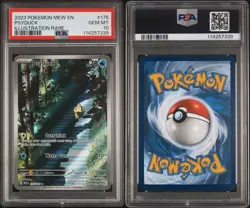 Psyduck #175 Illustration Rare Pokemon Scarlet & Violet 151 PSA 10 - Image 3