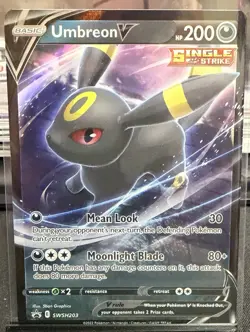 Pokemon Umbreon V SWSH203 Holo Promo SWSH Sword & Shield Promo Card - Image 1