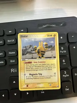 Pokemon 2005 TCG Elekid 23/115 EX Unseen Forces - Image 1