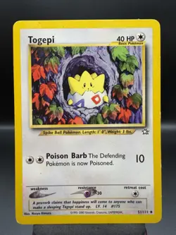 Togepi 51/111 Neo Genesis Pokemon Unlimited MP - Image 1