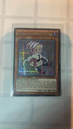 Gagaga Sister WSUP-EN006 Prismatic Secret 1st Edition Near Mint Yugioh NM - Image 1