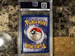 Pokemon Team Rocket 1st Edition Dark Charizard Non Holographic 21/82 PSA 7 - Image 2