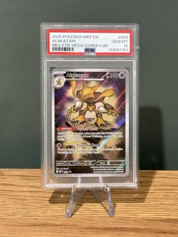 Pokemon Alakazam MEP En MEG ETB Mega Gardevoir #009 PSA 10 Gem Mint - Image 1