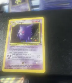 Pokemon TCG Gengar 5/62 Fossil Holo Rare Unlimited English 1999 80 NM - Image 1