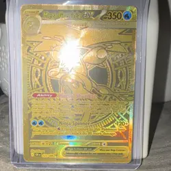 Mega Greninja EX 350 HP Full Art Holo Rare Pokemon TCG Card 122/086 English - Image 2