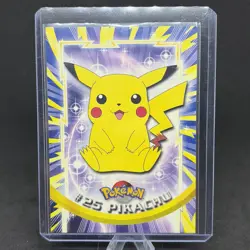 LP Topps Pikachu 25 Pokemon Tv Animation 1999 Red logo - Image 1
