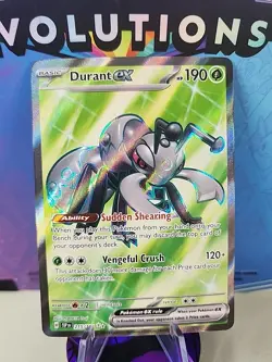 Durant ex - 215/191 - Surging Sparks - Pokemon TCG - NM - Full Art - HOLO - Image 1