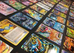 Pokemon Card Lot 100 Official TCG Cards Ultra Rare Included EX GX V MEGA + HOLOS - Image 1