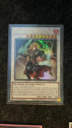 Infernoble Knight Emperor Charles ROTD-EN042 1st Edition Ultra Rare Yugioh NM - Image 1