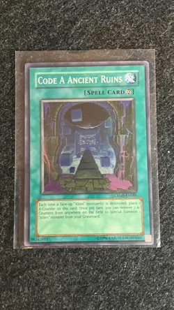 YuGiOh Code A Antique Ruins CRMS-EN088 Super Rare NM - Image 1