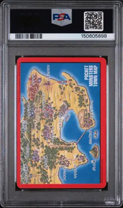 1996 POKEMON JAPANESE BANDAI CARDDASS VENDING #000 CHARIZARD TRAINER PSA 7 - Image 2