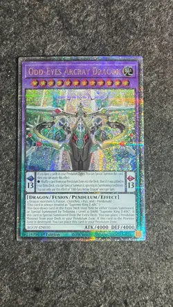 Odd-Eyes Arcray Dragon - AGOV-EN030 - 1st Edition - Quarter Century - Yugioh NM - Image 1