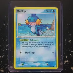 Mudkip 57/100 EX Crystal Guardians 2006 Reverse Holo Common Eng Basic 50 HP - Image 1