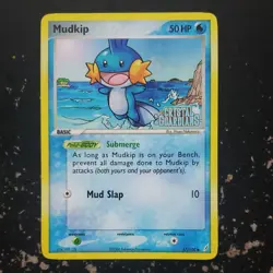 Mudkip 57/100 EX Crystal Guardians 2006 Reverse Holo Common Eng Basic 50 HP - Image 3