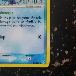 Mudkip 57/100 EX Crystal Guardians 2006 Reverse Holo Common Eng Basic 50 HP - Image 4