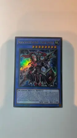 Yu-Gi-Oh Black Luster Soldier - Super Soldier Ultra Rare MP16-EN136 1st NM - Image 1