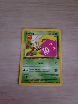 Pokemon Team Rocket 1st Edition Regular Finish Dark Koffing 58/82 NM OC776 - Image 1