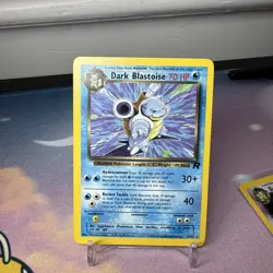 Pokemon TCG Dark Blastoise 20/82 Team Rocket Regular Rare Unlimited WOTC - Image 1