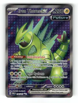 Iron Thorns ex 196/167 Ultra Rare Twilight Masquerade Pokemon Holo Near Mint - Image 1