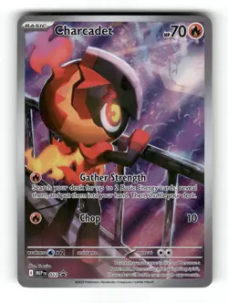 Charcadet 022 Holo Promo ME: Mega Evolution Promo Pokemon Near Mint - Image 1