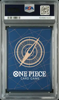 One Piece Monkey D. Luffy Anime 25th Coll EB02-061 Manga Alt Art Japanese PSA 10 - Image 2
