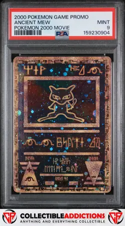 2000 Pokemon Game Movie Ancient Mew Pokemon 2000 Movie PSA 9 - Image 1