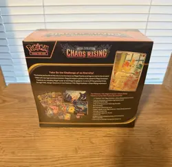Pokemon TCG Chaos Rising Pokemon Center ETB Elite Trainer Box - Factory Sealed - Image 1