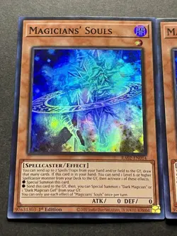 3x Magicians' Souls | RA02-EN014 | Super Rares | NM | 1st Editions | YuGiOh! - Image 3