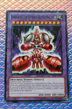 Yu-Gi-Oh Barbaroid, The Ultimate Battle Machine SP13-EN045 unlimited Starfoil N - Image 1