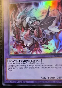 Invoked Caliga BLGG-EN084 1st Edition Ultra Rare Glorious Gallery Yu-Gi-Oh! TCG - Image 4