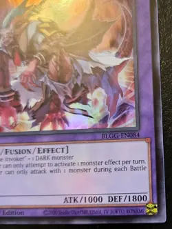Invoked Caliga BLGG-EN084 1st Edition Ultra Rare Glorious Gallery Yu-Gi-Oh! TCG - Image 5