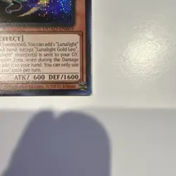 Yu-Gi-Oh! TCG Lunalight Gold Leo Ultra Rare Foil DUAD-EN005 1st Ed 600/1600 - Image 2