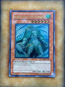 Yugioh Raiza the Storm Monarch FOTB-EN026 Ultimate Rare VLP (#1) - Image 1