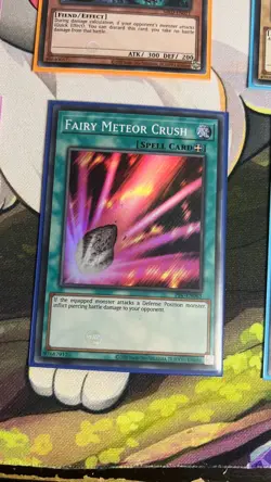 PSV-EN063 Fairy Meteor Crush :: Super Rare 25th Anniversary Edition Mint YuGiOh - Image 1
