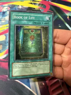 | Yugioh Book of Life PGD-033 1st Edition Super Rare Pharaonic Guardian PL 🔥 | - Image 1
