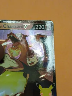 Pokemon Celebrations Collection Box Lance's Charizard V SWSH 133 Promo Card - Image 5
