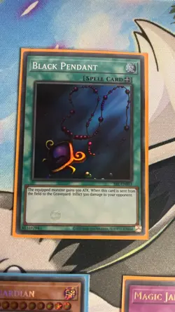 Black Pendant Unlimited Edition Super Rare SRL-EN003 Yu-Gi-Oh! NM - Image 1