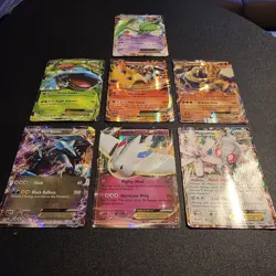 7x Pokemon TCG XY Era EX Holo Rare Card Lot - Image 2