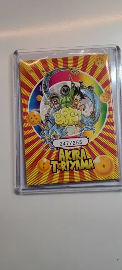 Dragon Ball Akira Toriyama MAX serial card /255 (Lucky Card) MAX-004 Trunks - Image 3