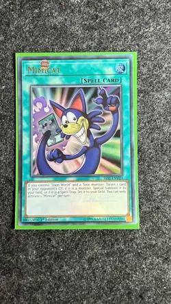 Mimicat - Ultra Rare 1st Edition SS01-ENV03 - NM - YuGiOh - Image 1