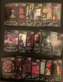 LOLCow TCG- WTF Horror house- COMPLETE Common Set. 20 Card Lot - Image 1