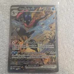 Greninja ex 132 Sv: Scarlet & Violet Promo Cards SIR Holo Pokemon Card NM - Image 1