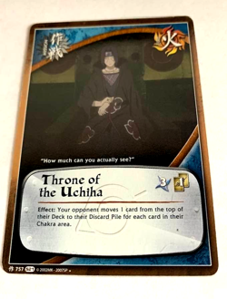 Naruto CCG Throne of the Uchiha M-757 Uncommon Non-Foil Shattered Truth Card LP - Image 1