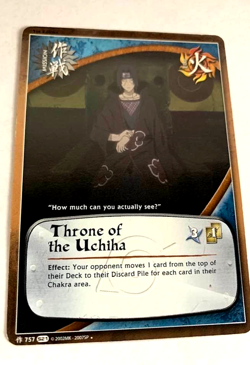 Naruto CCG Throne of the Uchiha M-757 Uncommon Non-Foil Shattered Truth Card LP - Image 2