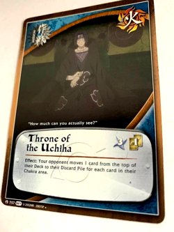 Naruto CCG Throne of the Uchiha M-757 Uncommon Non-Foil Shattered Truth Card LP - Image 4