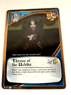 Naruto CCG Throne of the Uchiha M-757 Uncommon Non-Foil Shattered Truth Card LP - Image 5