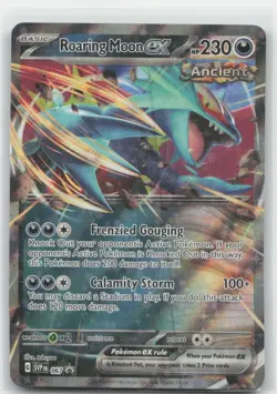 Roaring Moon ex Holo SV: Scarlet & Violet Promo Cards 067 NM - Image 1